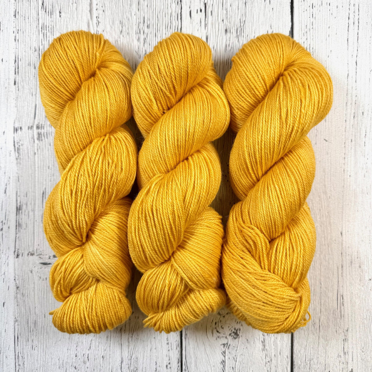 Marigold - Little Nettle Soft Fingering - Dyed Stock
