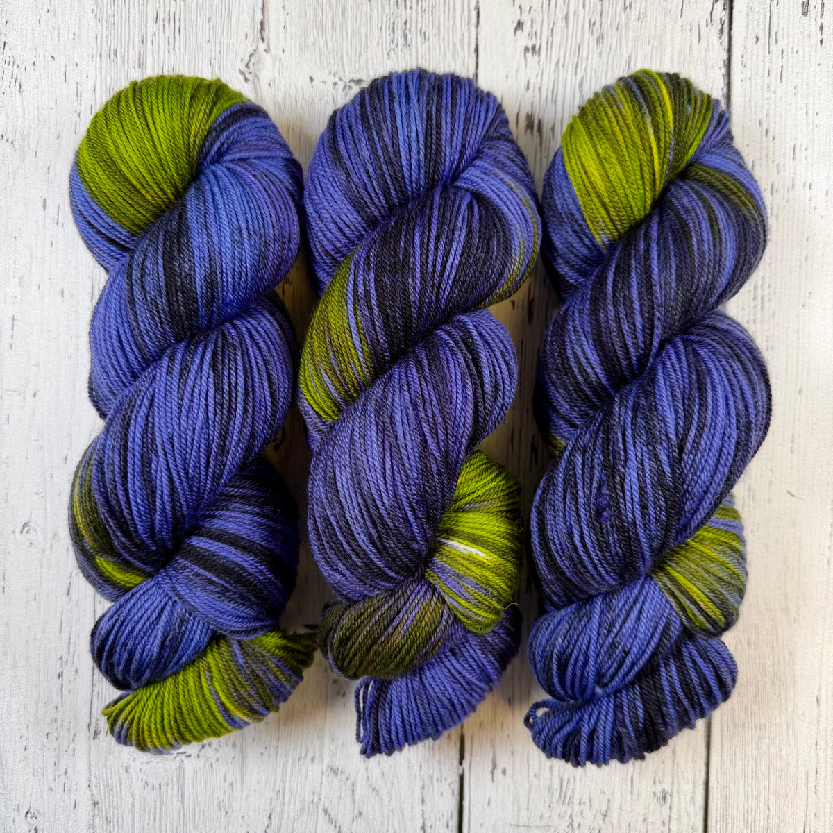 Monsters Under the Bed in Socknado Fingering - Dyed to Order