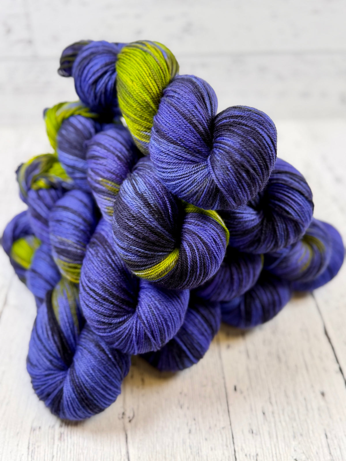 Monsters Under the Bed in Socknado Fingering - Dyed to Order