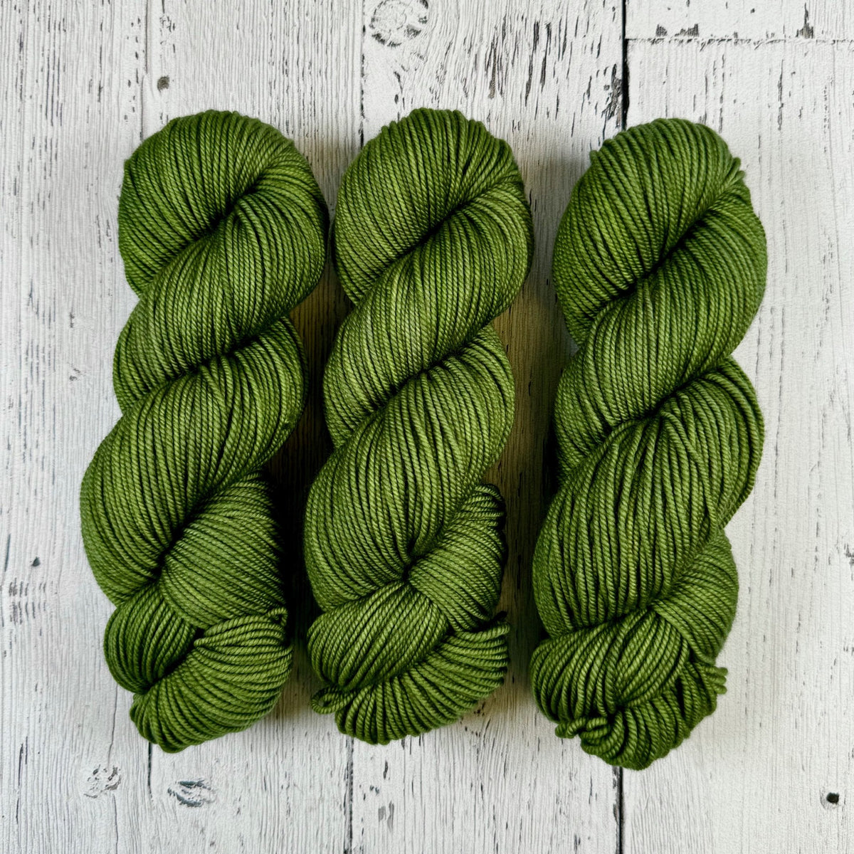 Mossy Bank - Merino DK / Light Worsted - Dyed Stock