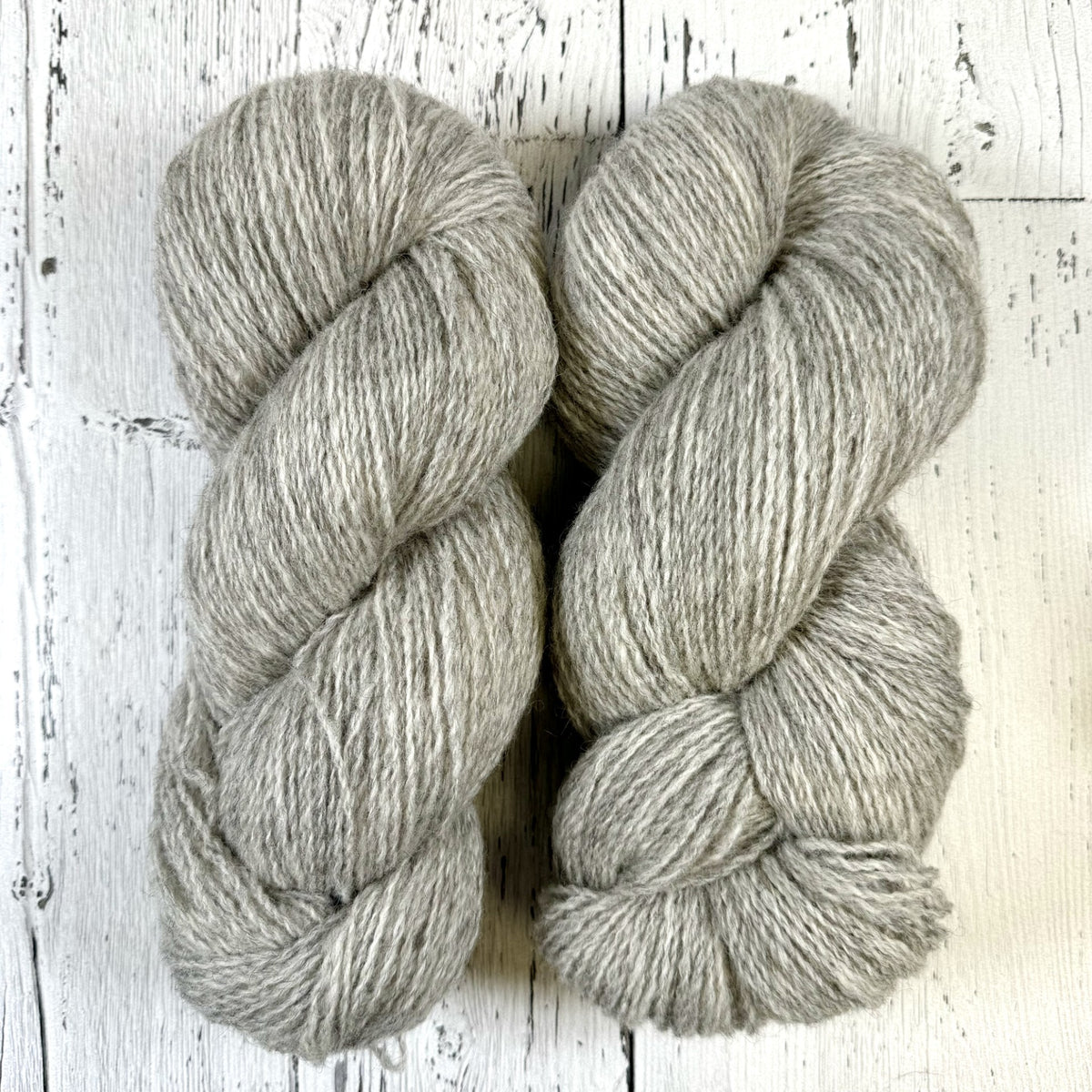 Natural Grey - Heritage Fingering (Batch 7) - Natural Grey - Dyed Stock