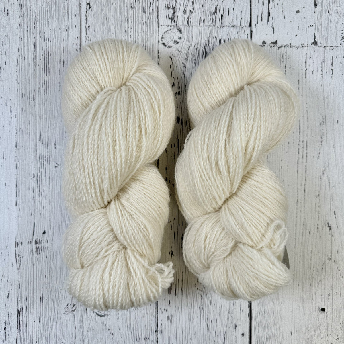 Natural White - Heritage Fingering (Batch 6) - Natural White - Dyed Stock