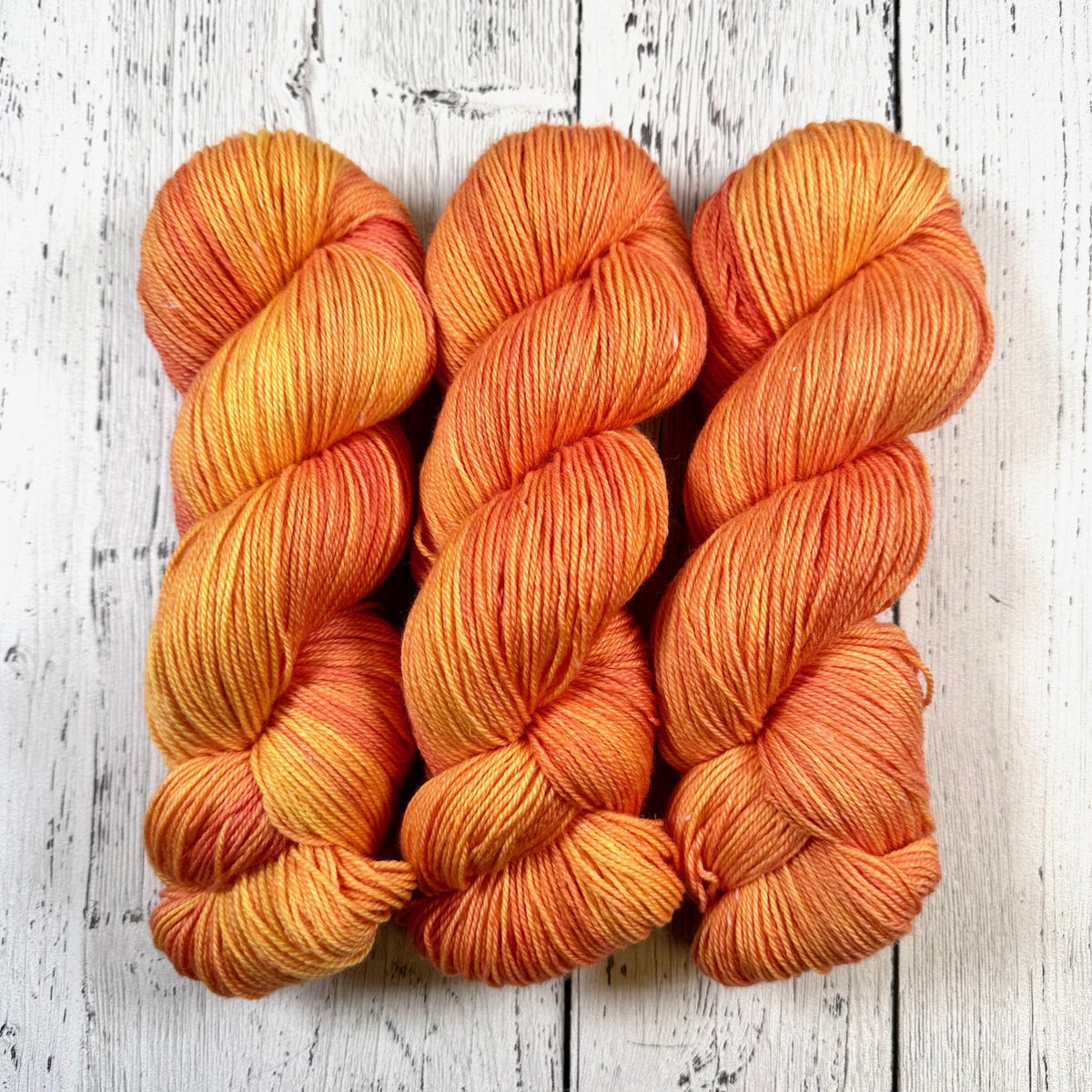 Nectarine - Little Nettle Soft Fingering - Dyed Stock