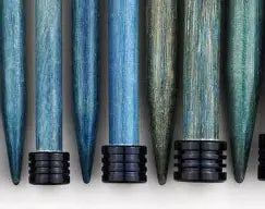 Lykke 10" Straight Wooden Needles - INDIGO