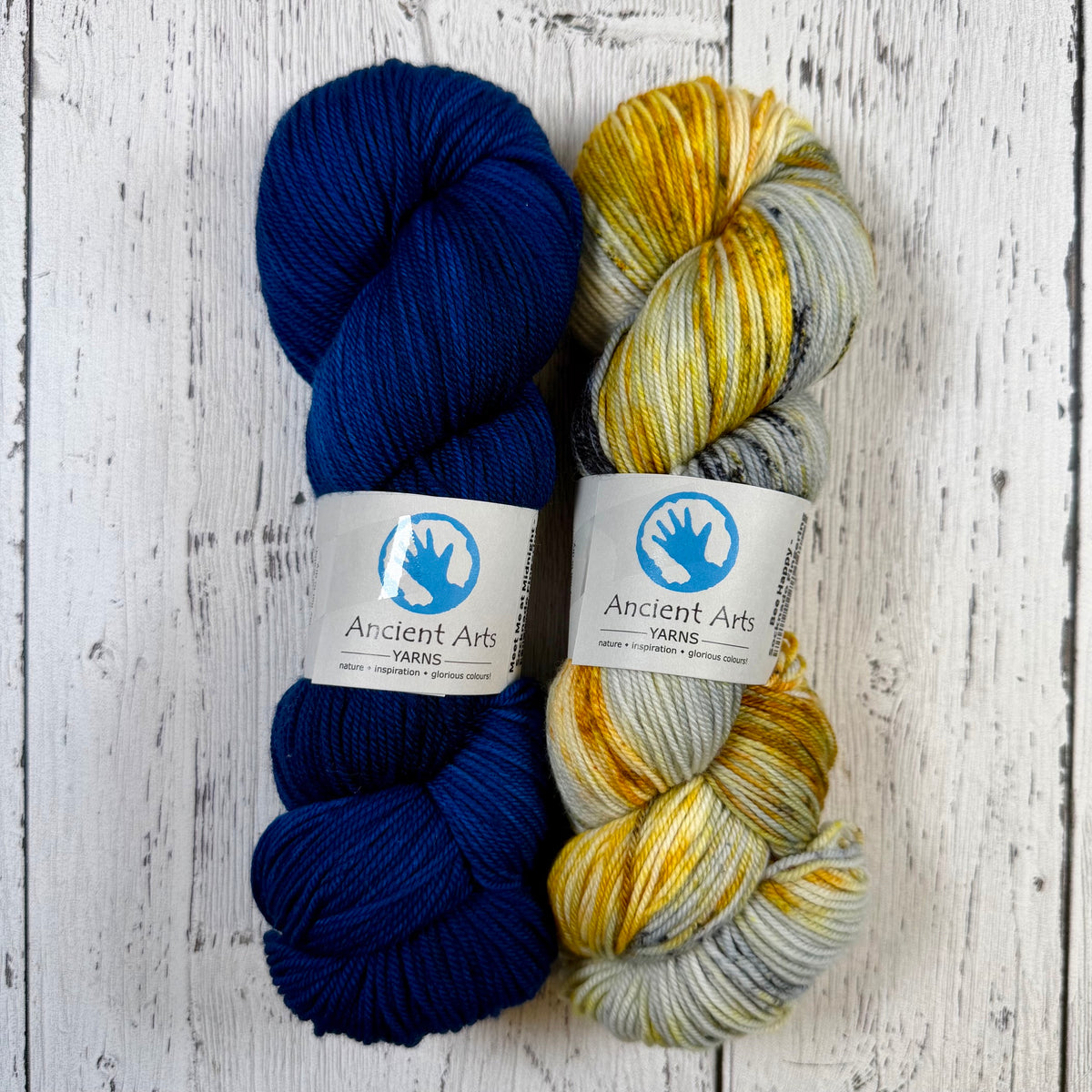 Summer Sock Club 2026 - September Kit: Amber Sea Socks