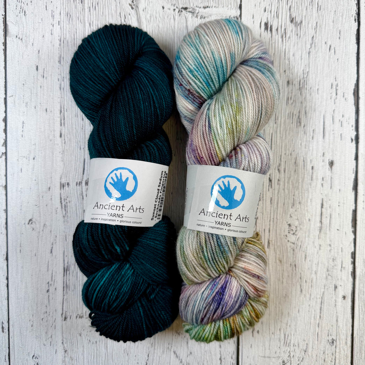 Summer Sock Club 2026 - September Kit: Amber Sea Socks