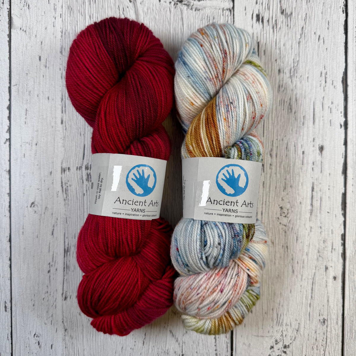 Summer Sock Club 2026 - September Kit: Amber Sea Socks