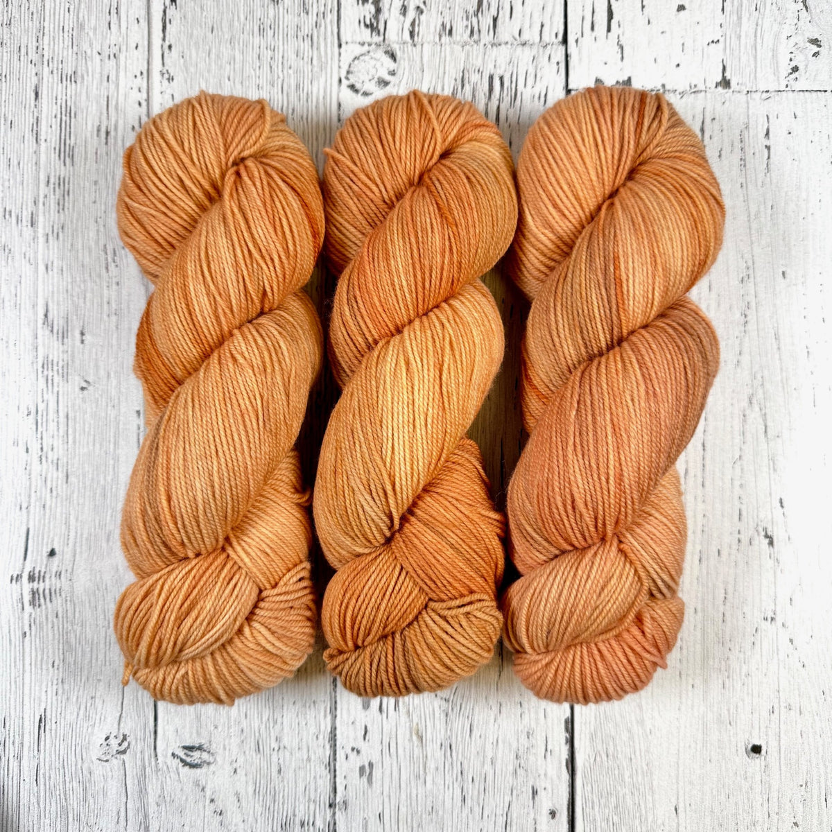Orange Tabby - Socknado Fingering - Dyed Stock