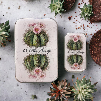 Firefly Notes Small Notions Tin with Bulb Stitch Markers