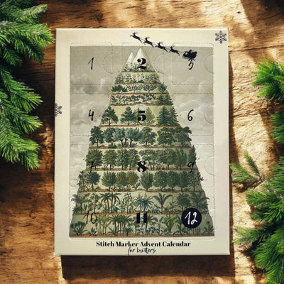 FireFly Notes Nature Meets Nostalgia Stitch Marker 12 Day Advent Calendar
