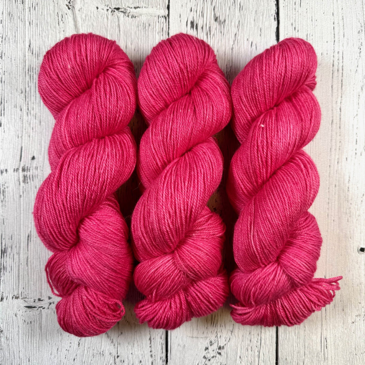 Pink Tulip - Little Nettle Soft Fingering - Dyed Stock