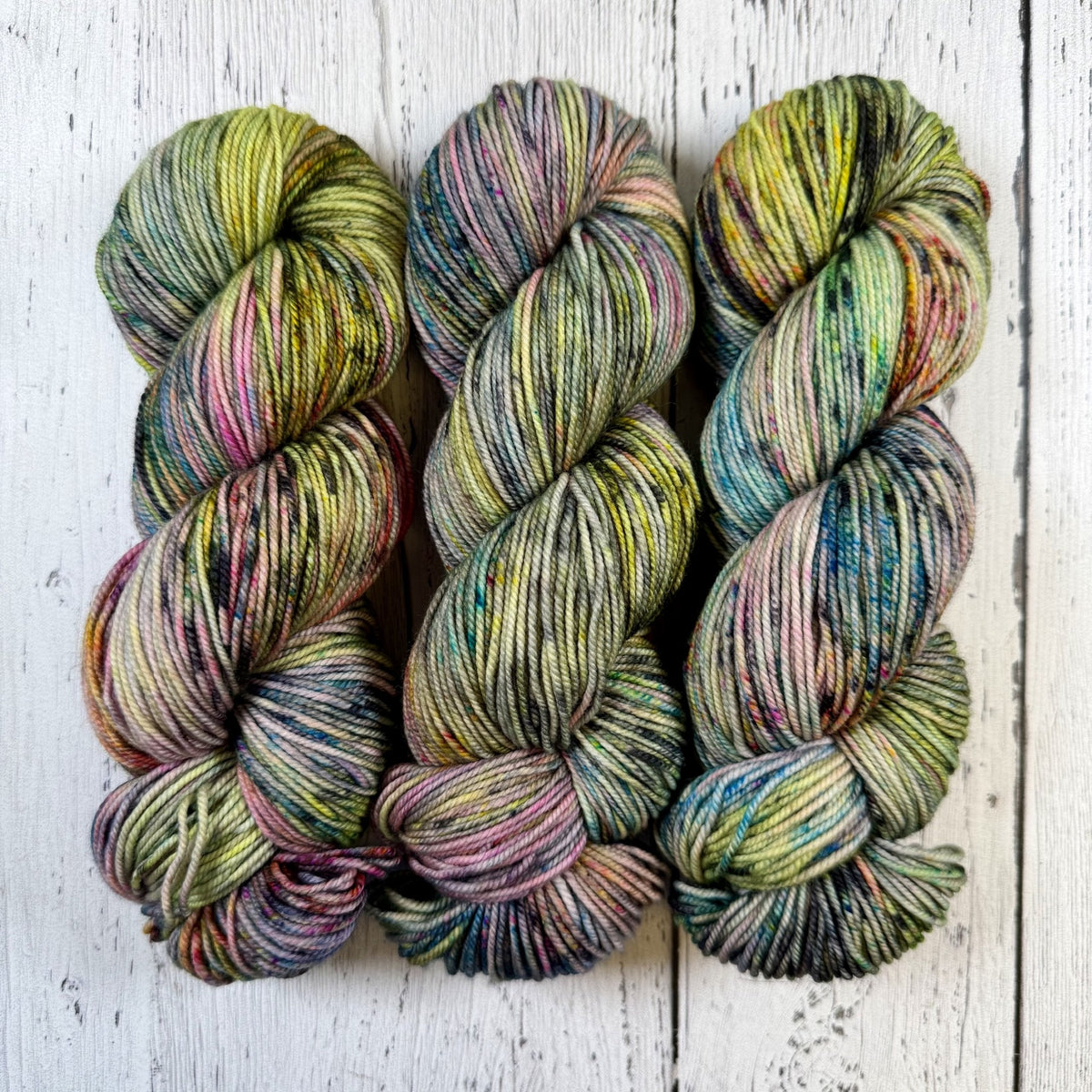 Pop Rocks - Merino DK / Light Worsted - Dyed Stock