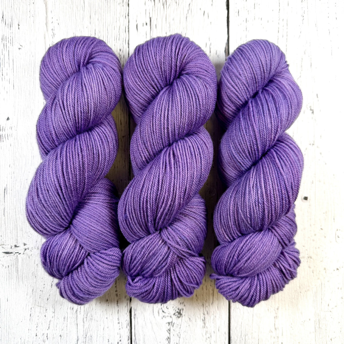 Purple Light Sabre in Socknado Fingering / Sock Weight