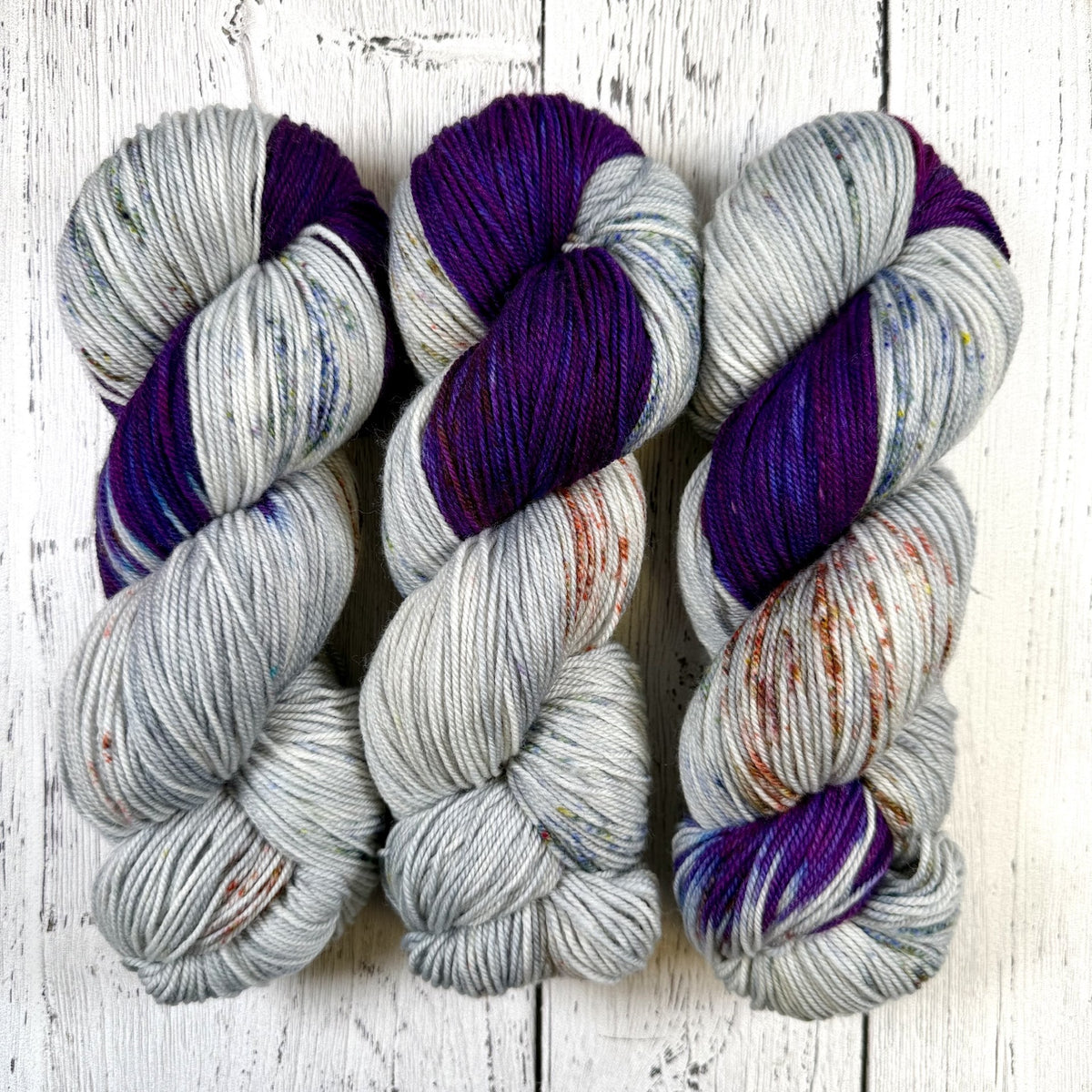 Purple Rock Cress in Fingering / Sock Weight