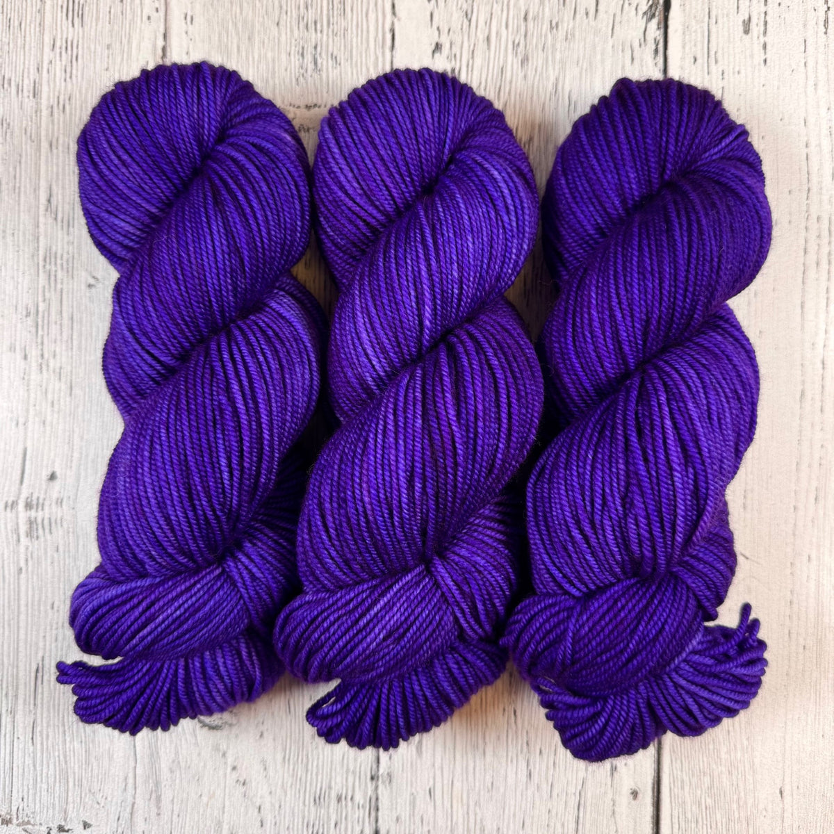 Purple Sequins in DK Weight