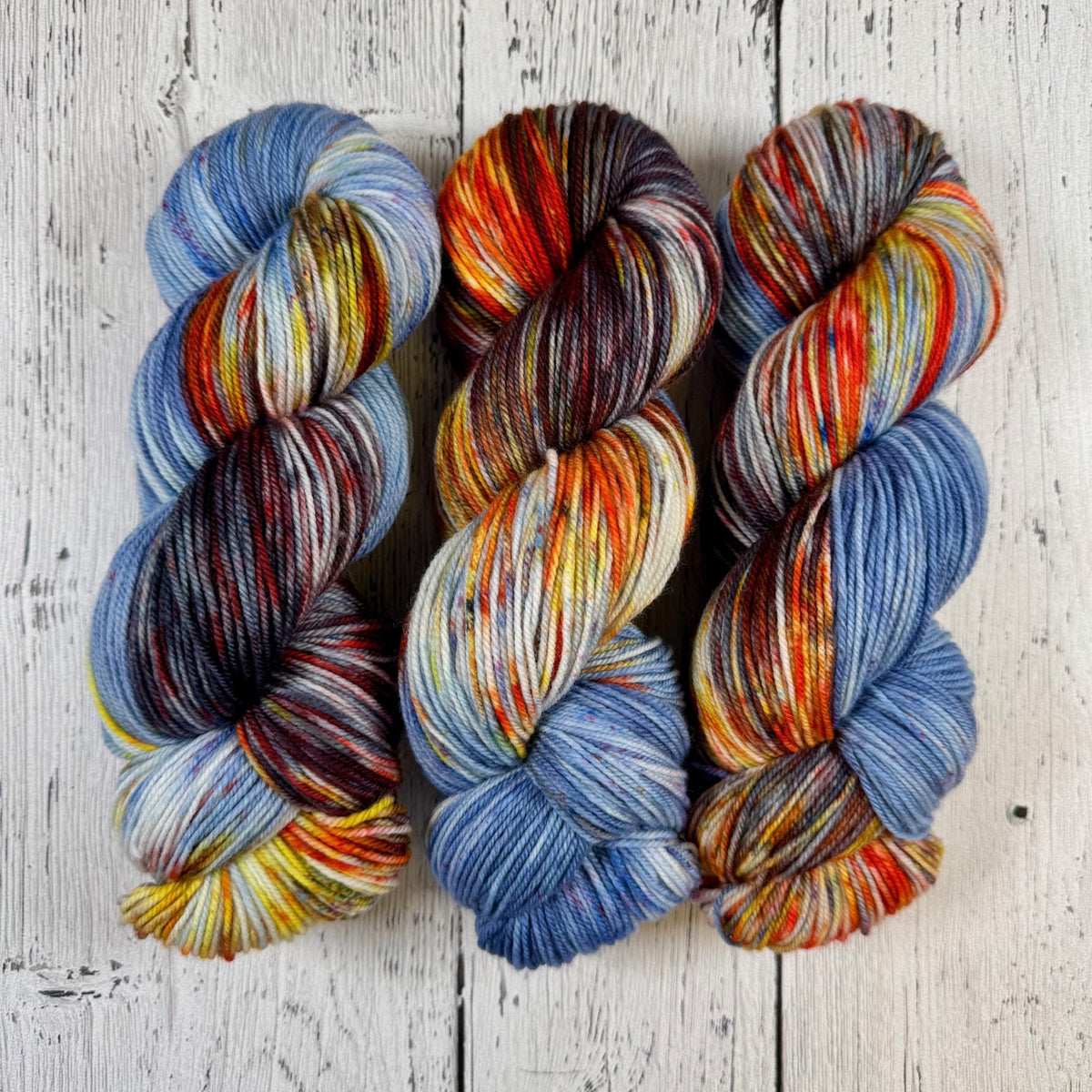 Pyretic Charge - Socknado Fingering - Dyed Stock
