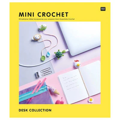 Mini Crochet - Desk Collection: Mini Crochet Accessories made from our Essentials Crochet yarn (Paperback)