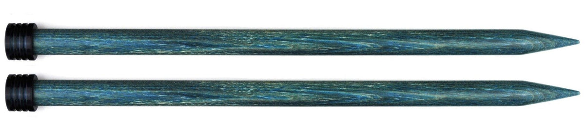 Lykke 10" Straight Wooden Needles - INDIGO