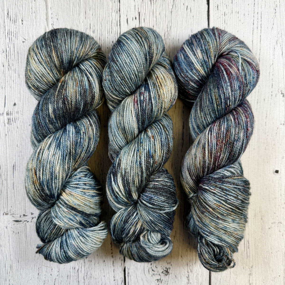 Rain Storm - Little Nettle Soft Fingering - Dyed Stock