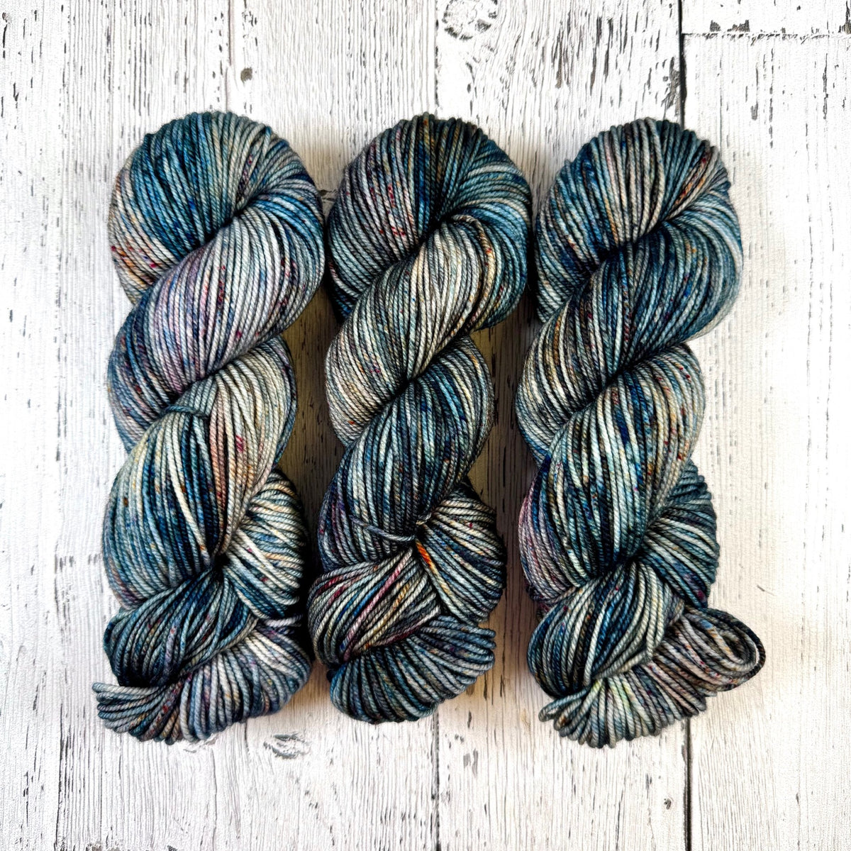 Rain Storm - Merino DK / Light Worsted - Dyed Stock