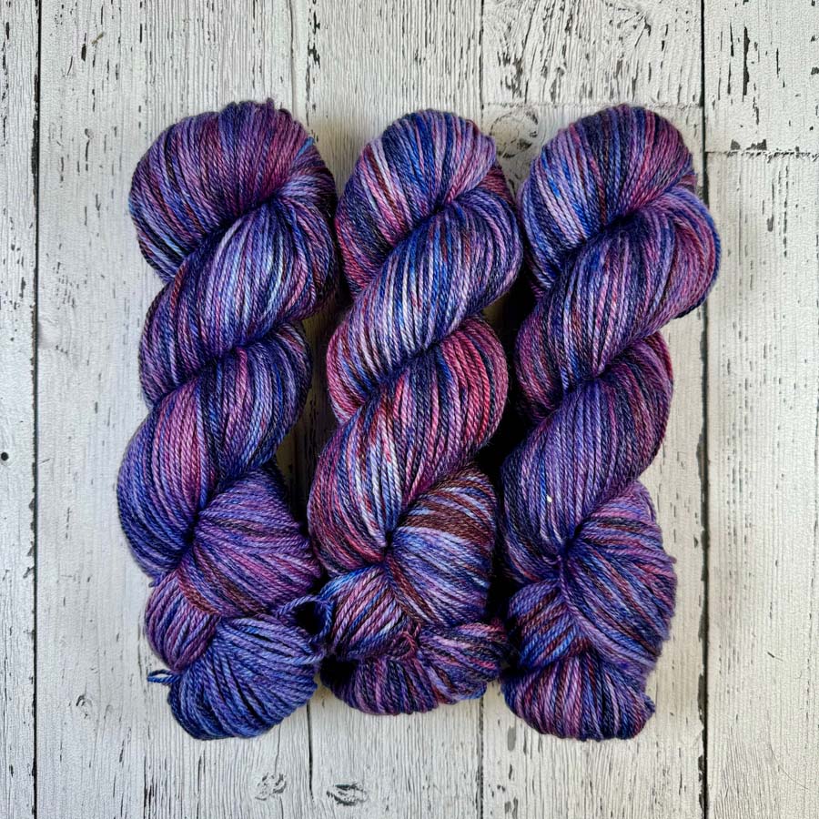 Really Seriously Annoyed Grapes - Nettle Soft DK - Dyed Stock