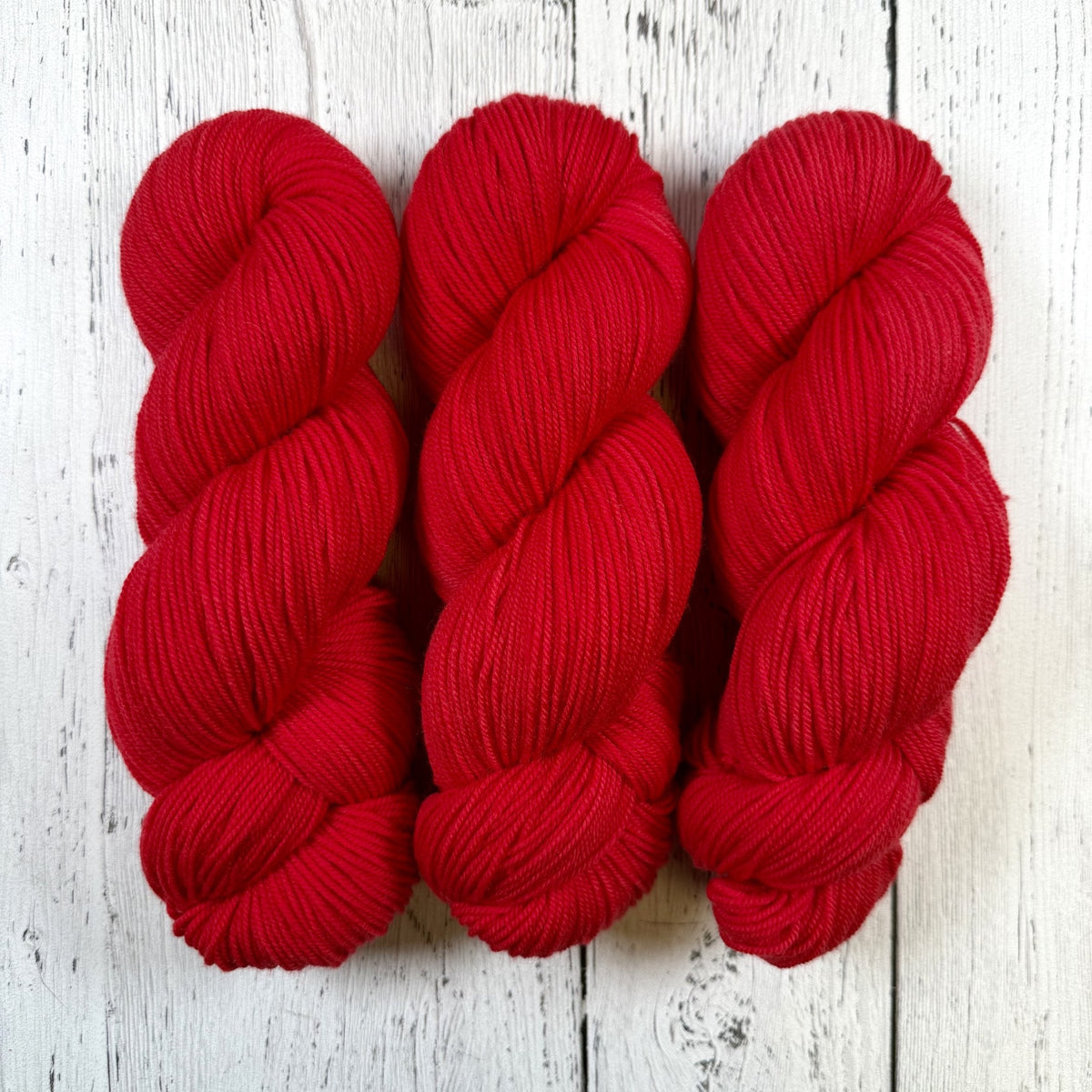 Red Light Sabre in Socknado Fingering / Sock Weight
