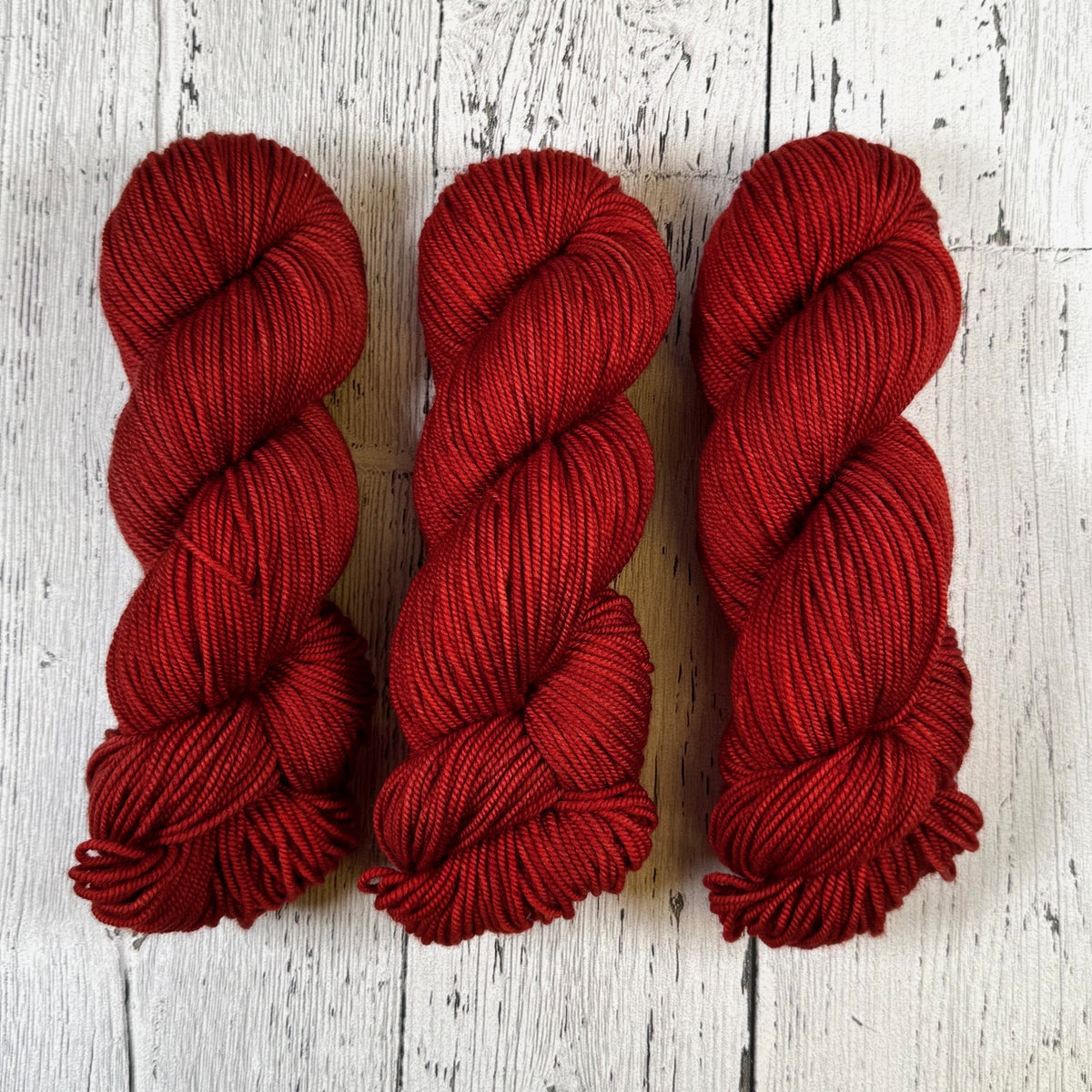 Red Brick - Merino DK / Light Worsted - Dyed Stock