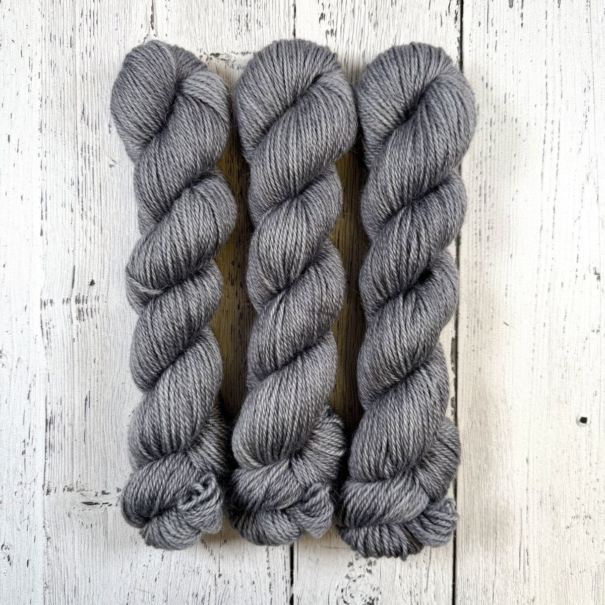 Russian Silver Blue - Revival Worsted - Dyed Stock