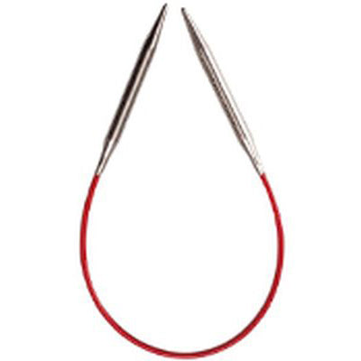 Chiao Goo SS Red Circular Needles 23 cm / 9&quot;