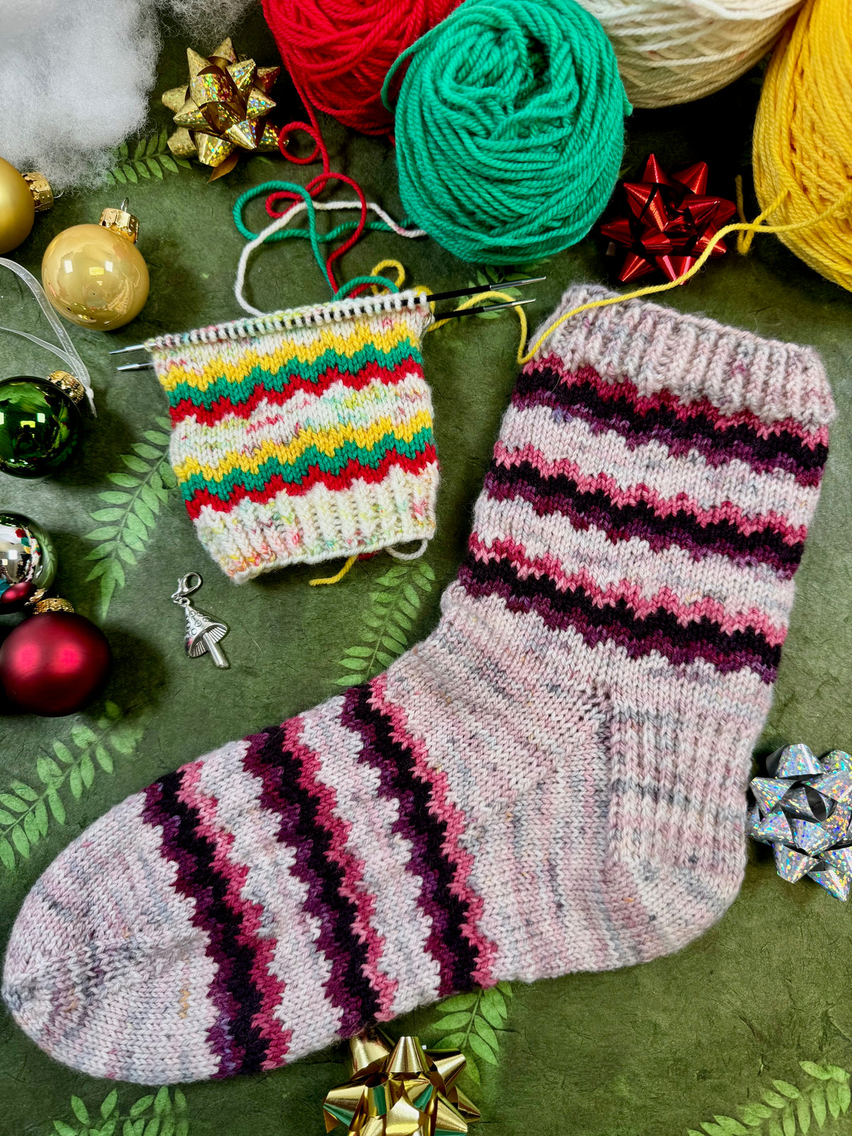 Day 6 - Holiday Scramble Sock Kit