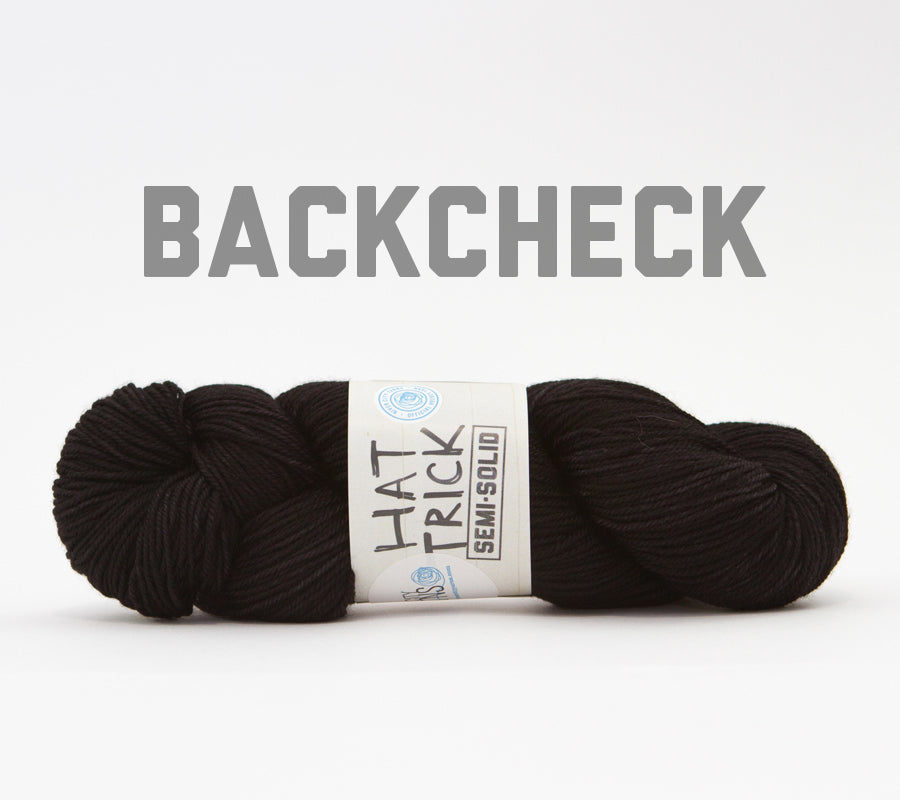 Backcheck Hat Trick - Socknado Fingering - Dyed Stock - Ancient Arts Yarns