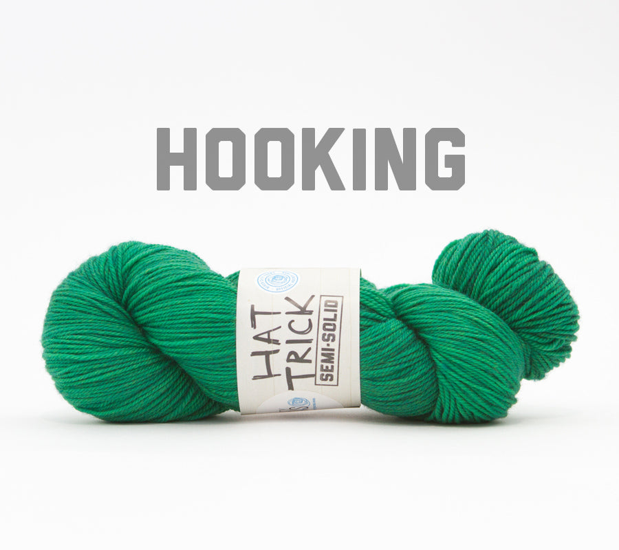 Hooking Hat Trick - Socknado Fingering - Dyed Stock