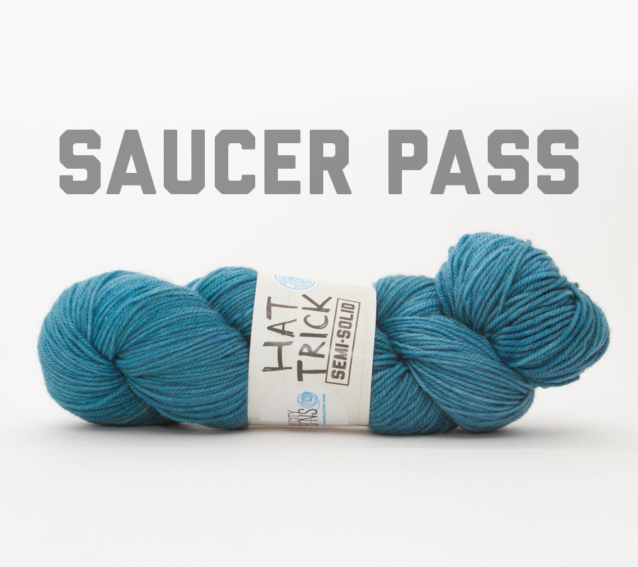 Saucer Pass Hat Trick Fingering/Socknado