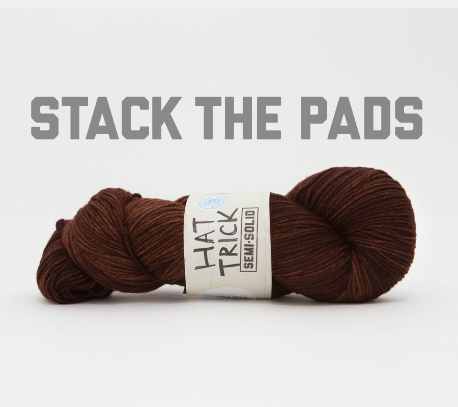 Stack the Pads Hat Trick Fingering/Socknado