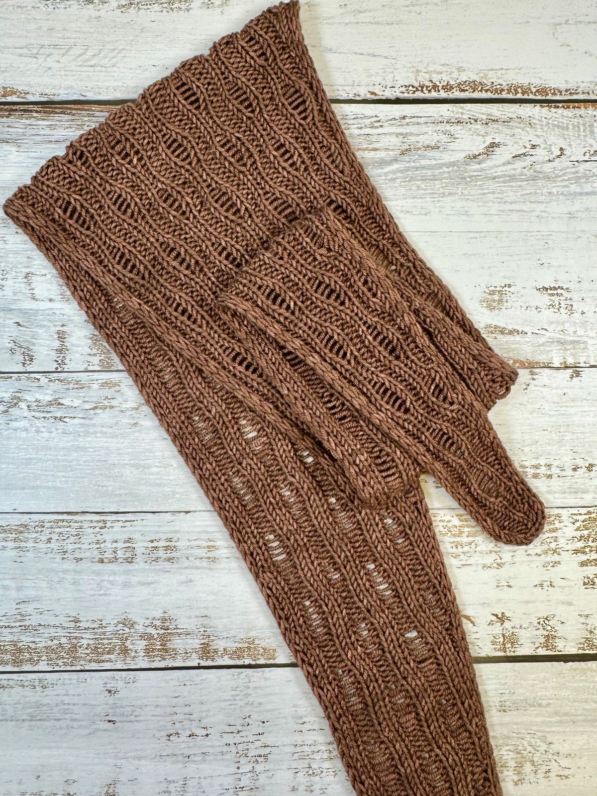 Chocolate Mousse Shawl Kit - Fioritura