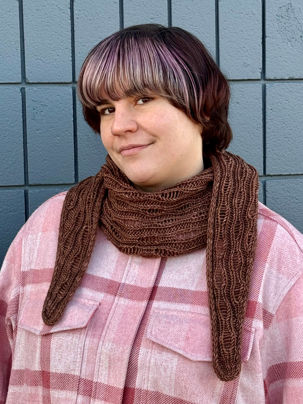 Chocolate Mousse Shawl Pattern