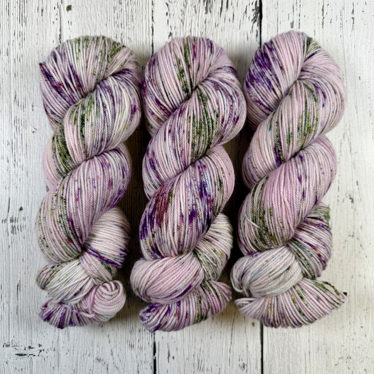 Spotted Orchid in Fingering / Sock Weight