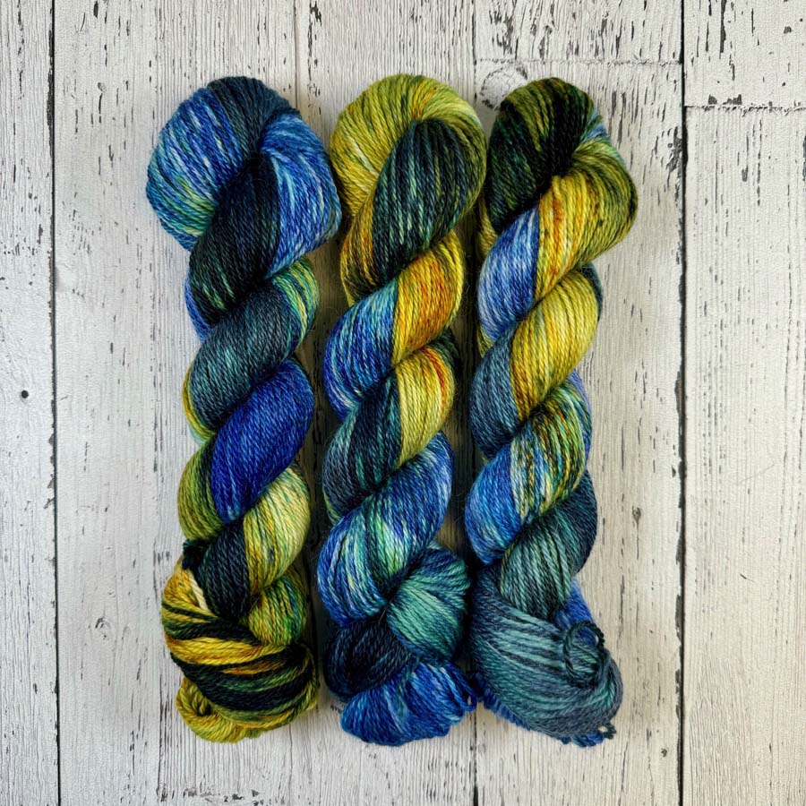 Starry Night - Van Gogh in Worsted Weight