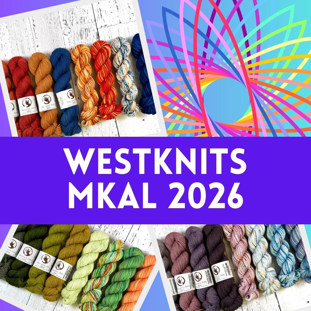 Color Kaleidoscope Shawl Yarn Kits for Westknits MKAL 2026