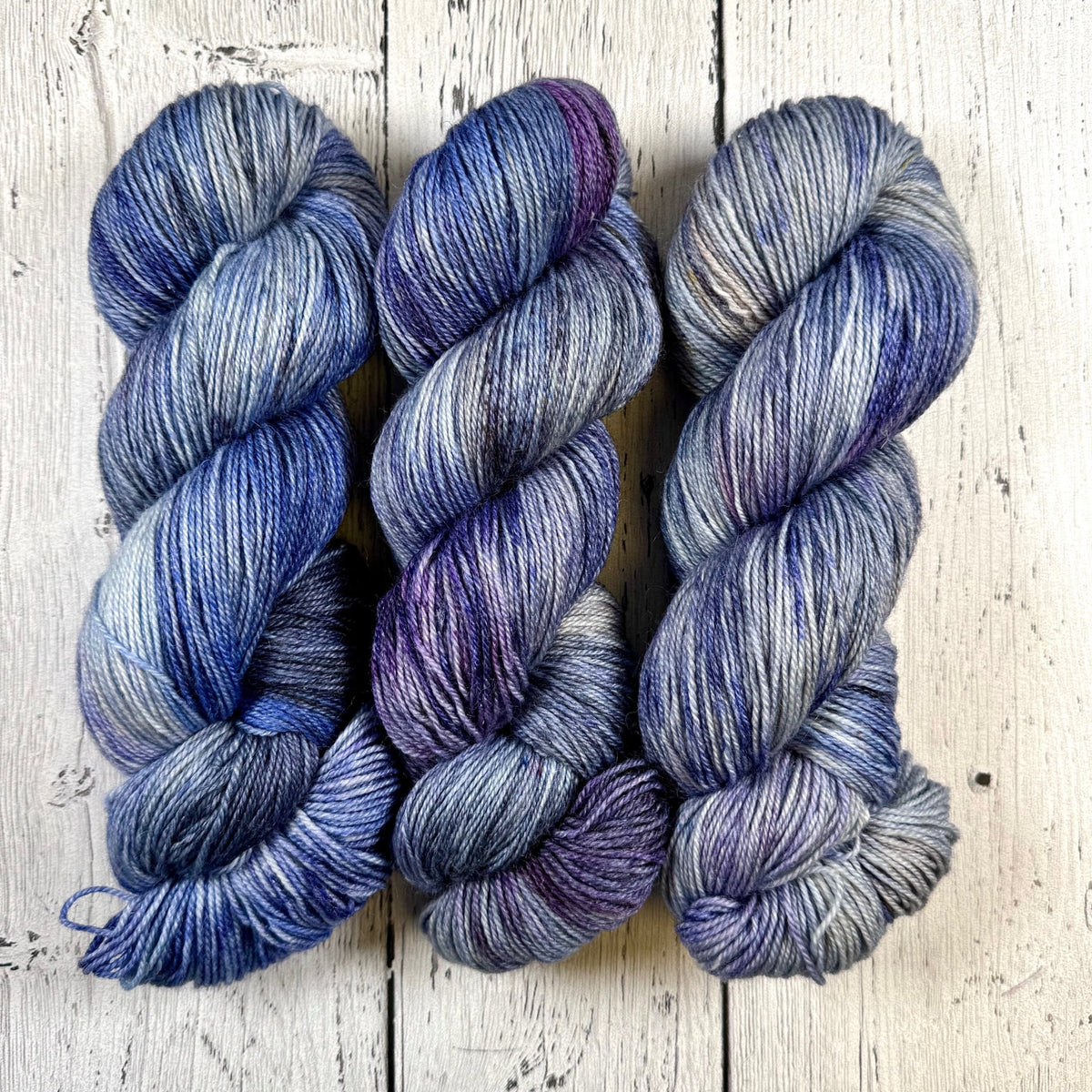 Storm Cloud - Little Nettle Soft Fingering - Dyed Stock