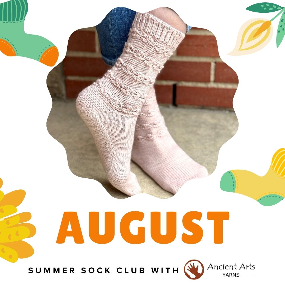 Summer Sock Club 2025 - August Socks KIT