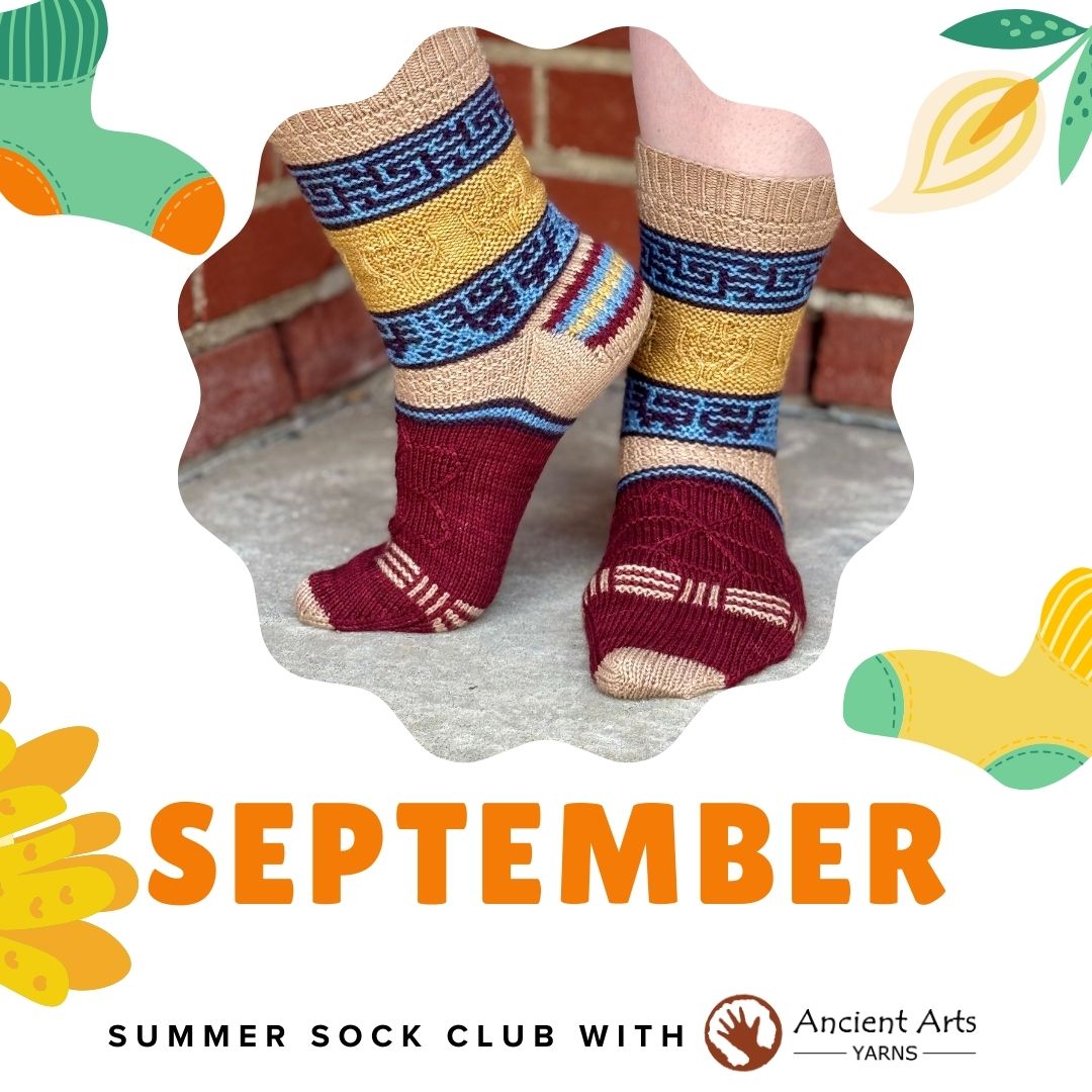 Summer Sock Club 2025 - September Socks KIT