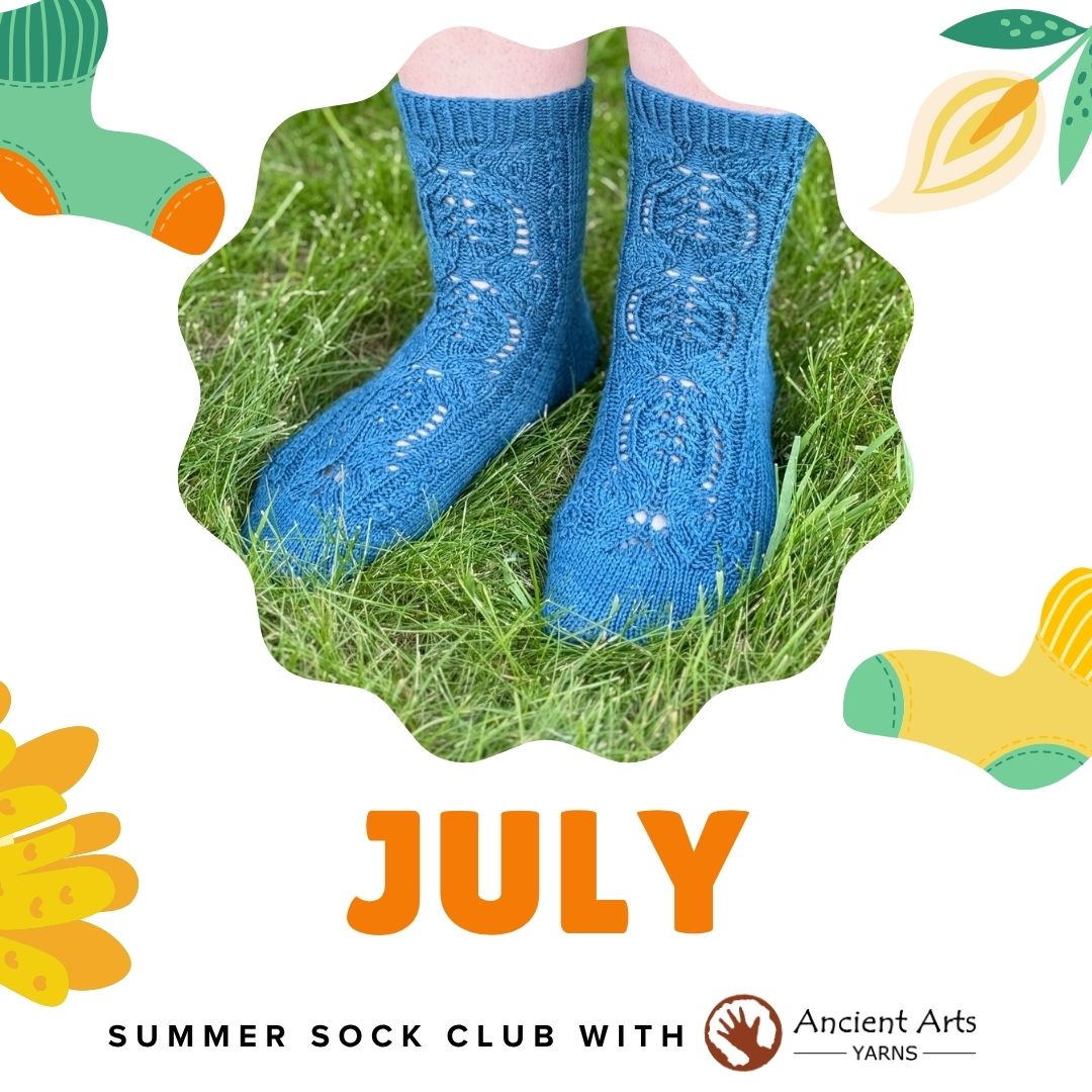 Summer Sock Club 2025 - July Socks KIT