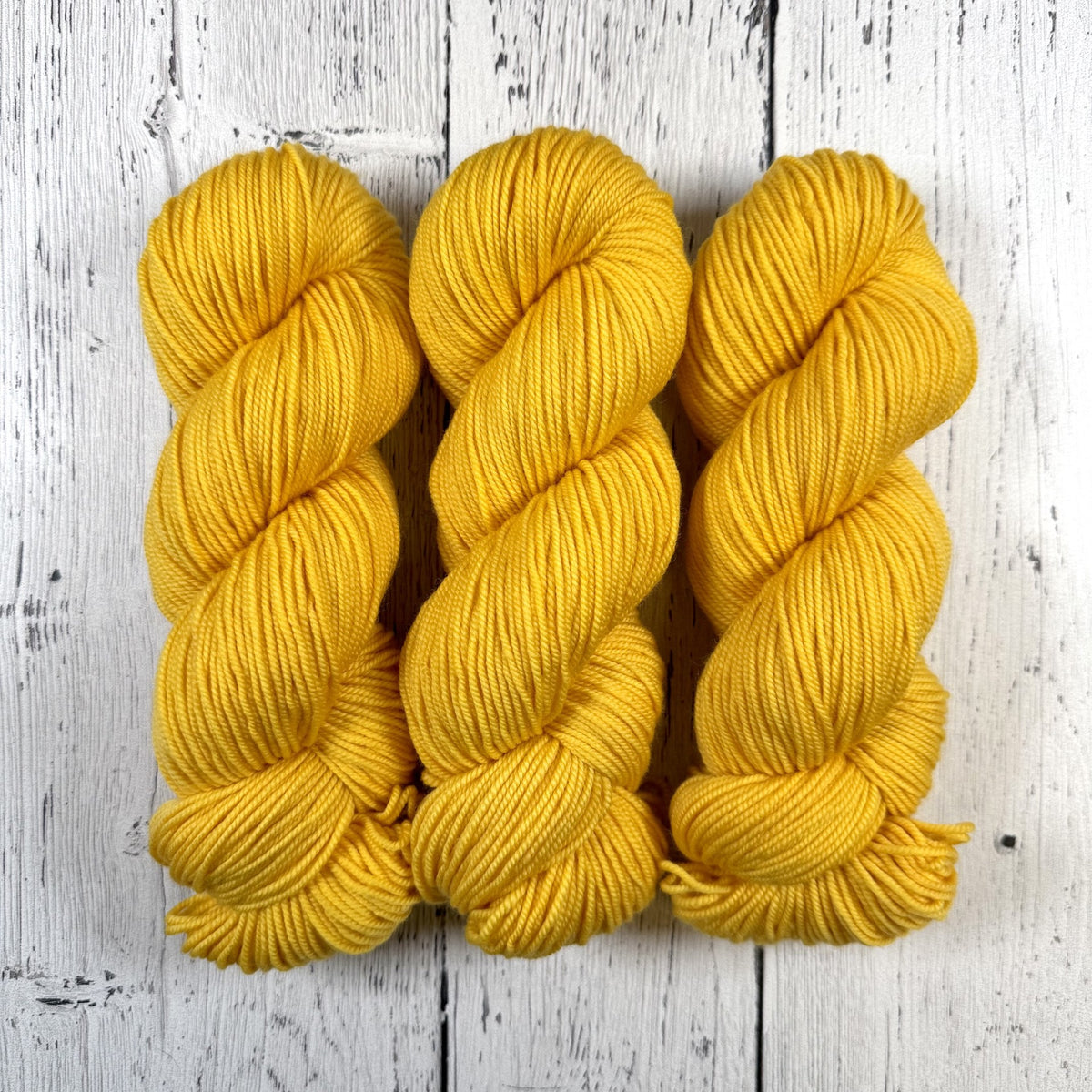 Sunflower - Merino DK / Light Worsted - Dyed Stock
