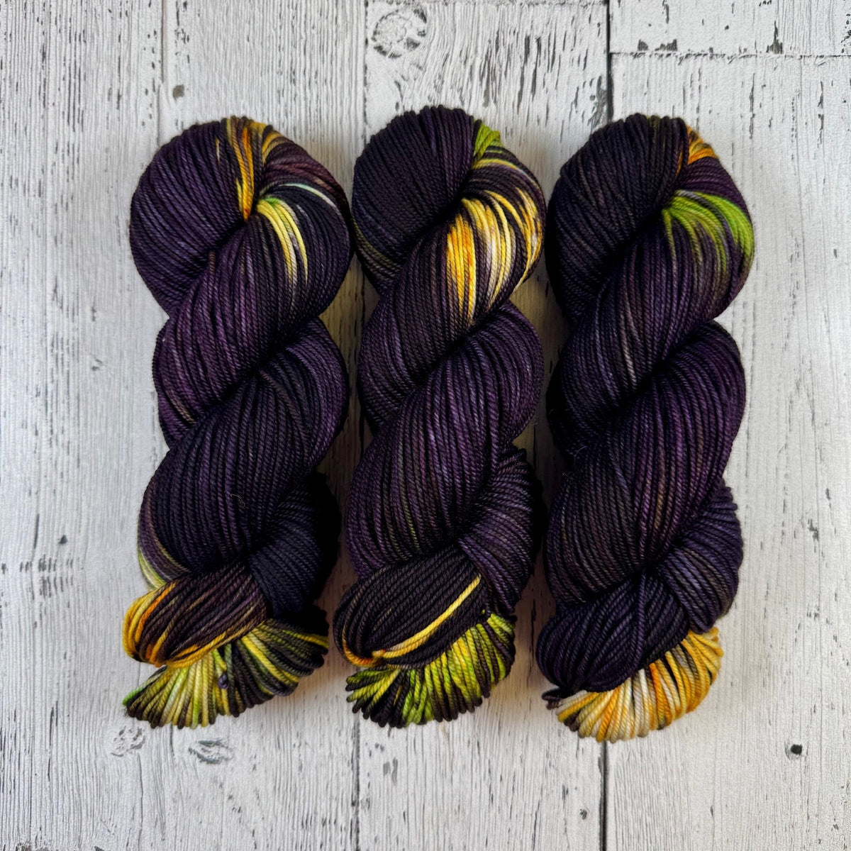 The Void Stares Back - Merino DK / Light Worsted - Dyed Stock