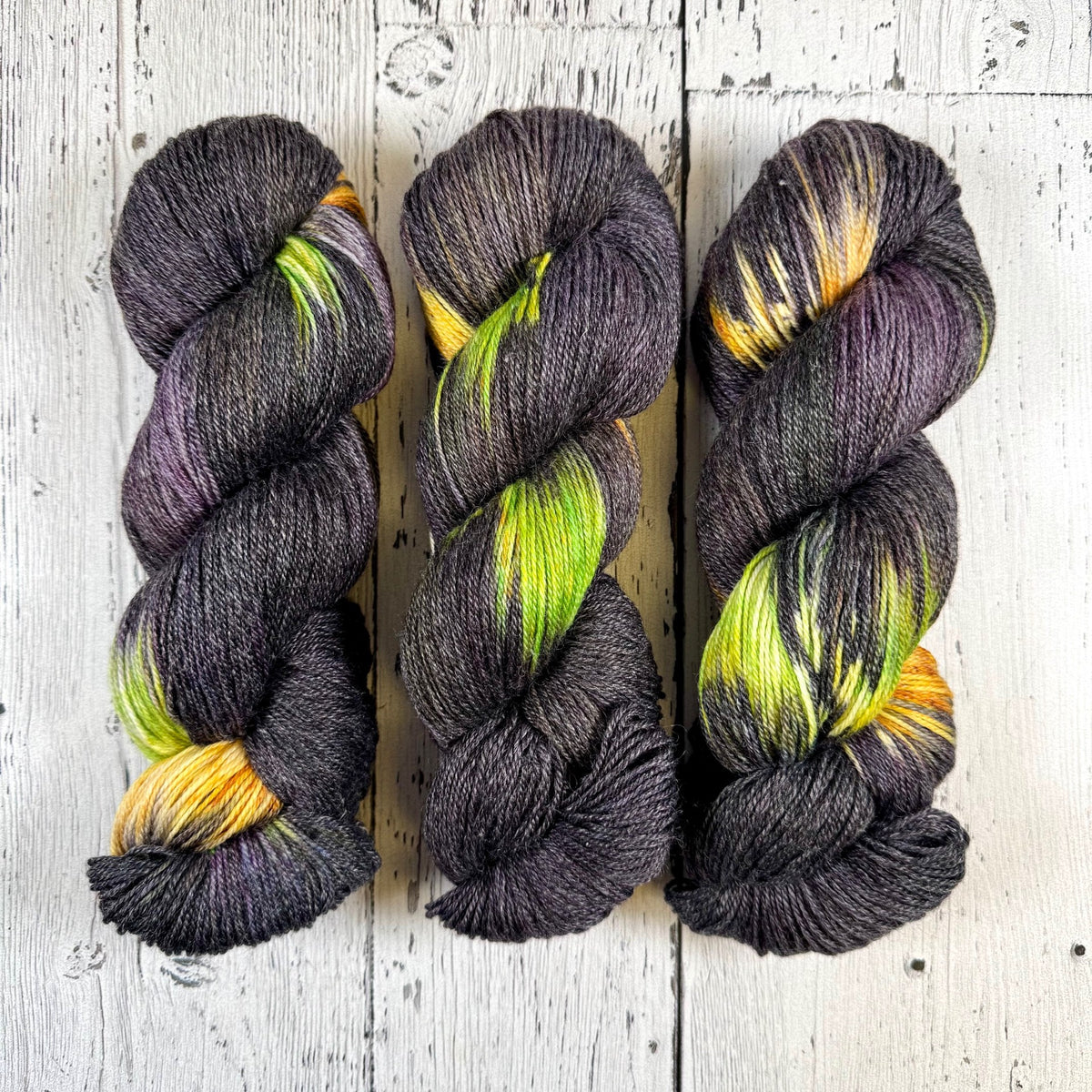 The Void Stares Back - Little Nettle Soft Fingering - Dyed Stock