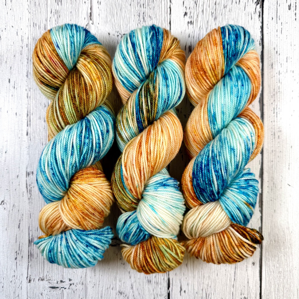 There's a Cowboy in my Boot - Merino DK / Light Worsted - Dyed Stock