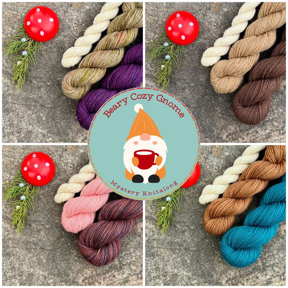Beary Cozy Gnome MKAL Kits - DK 3 Skeins