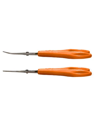 Sassy Embroidery Scissors Set, 4": 1 pair Curved & 1 pair Straight