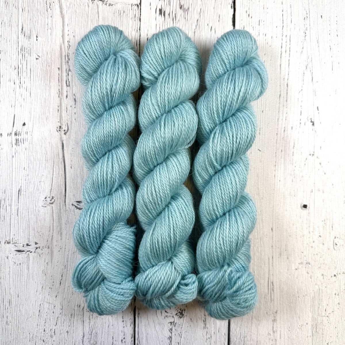 Water Lily Blue in Worsted Weight